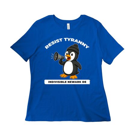 Resist Tyranny, a True Royal Women?s Relaxed Cotton Tee