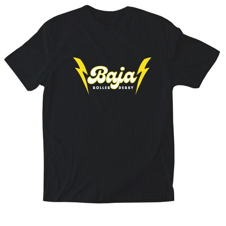 BAJA CACTUS DESIGN CLOTHES, a Black Softstyle Cotton Tee