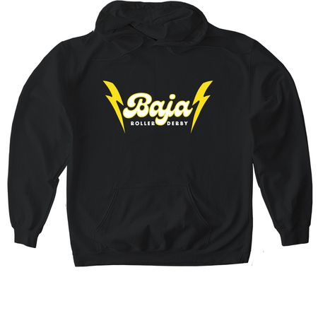BAJA CACTUS DESIGN CLOTHES, a Black Gildan Softstyle Pullover Hoodie