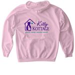 New Kitty Kottage T-shirts, a Light Pink Gildan Softstyle Pullover Hoodie (back-view)