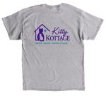 New Kitty Kottage T-shirts, a Sport Grey Classic Unisex Tee (back-view)