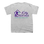 New Kitty Kottage T-shirts, a Sport Grey Youth Unisex Tee (back-view)