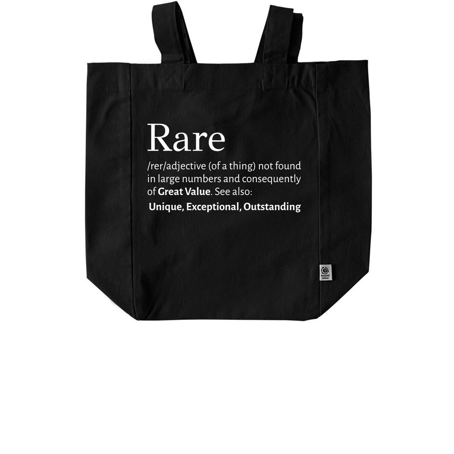 GNB1 Tote Bag, a Black Recycled Cotton Tote Bag
