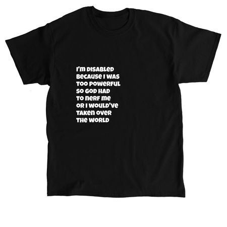 Cripple Nerds, a Black Classic Unisex Tee