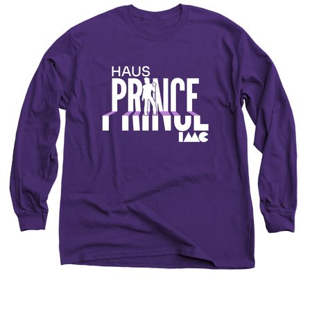 The Haus Essentials, a Purple Classic Long Sleeve Tee