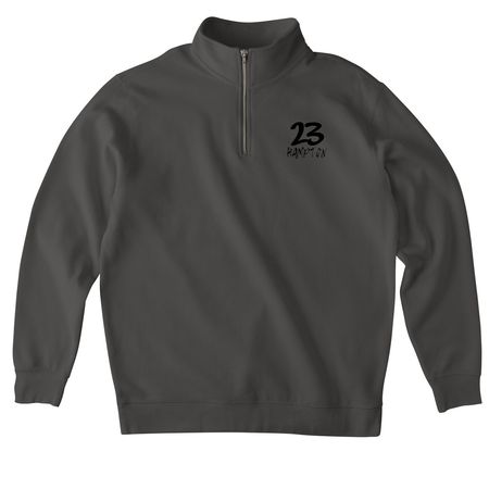 Nationals 2026 - Hampton, a Asphalt Midweight Quarter Zip Pullover