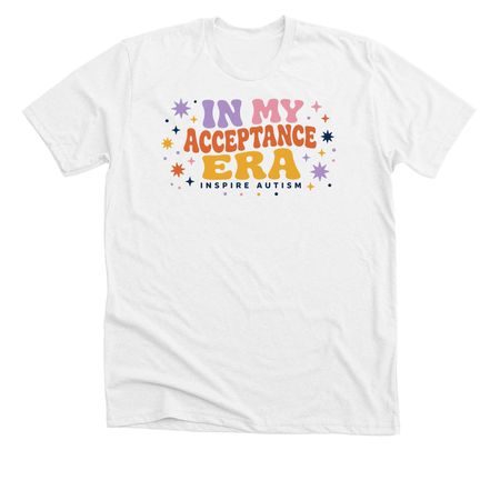 In My Acceptance Era, a Solid White Blend Premium Unisex Tee