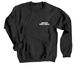 Borrow More Books, a Black Crewneck Sweatshirt