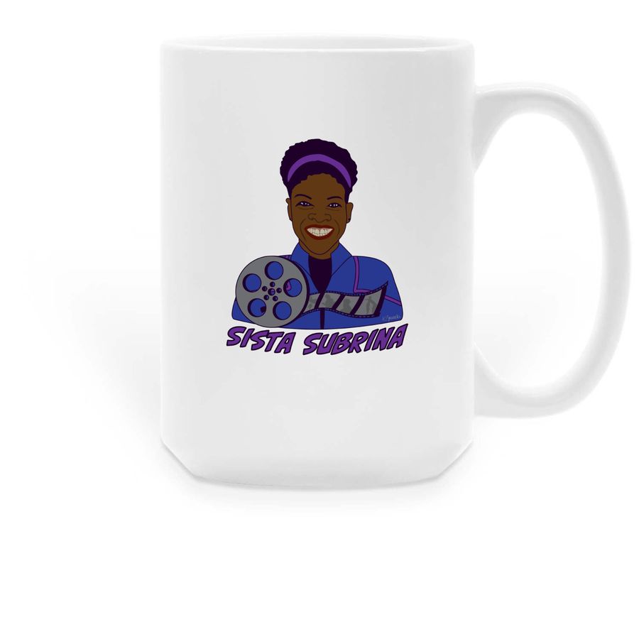 Subrina Enterprise, a White Large Coffee Mug