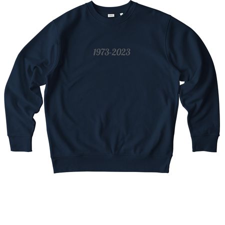Hip-Hop 50 Finisher Tops, a French Navy Stanley/Stella Unisex Changer 2.0 Crewneck Sweatshirt