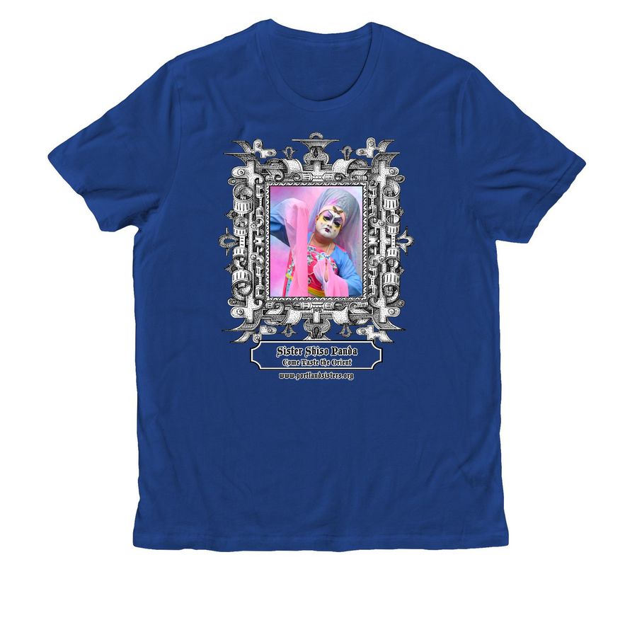 Sister Shiso Panda T-Shirts, a Andromeda Blue Allmade Organic Cotton Unisex Tee