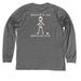 Skeletons for St. Jude, a Athletic Heather Premium Long Sleeve Tee (back-view)