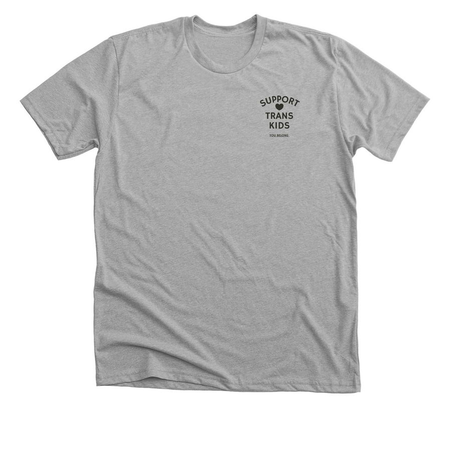 protect trans kids&nbsp;, a Athletic Heather Premium Unisex Tee