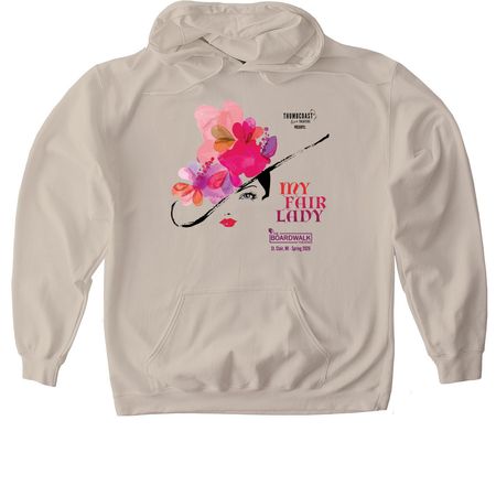 My Fair Lady show shirt 2026, a Sand Gildan Softstyle Pullover Hoodie