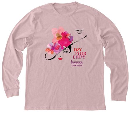 My Fair Lady show shirt 2026, a Heather Pink Gravel Premium Long Sleeve Tee