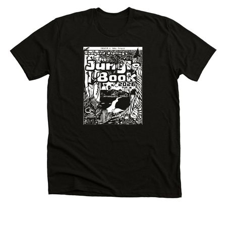 Jungle Book 2026, a Solid Black Blend Premium Unisex Tee