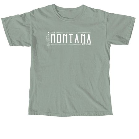 Montana Missions 2026, a Bay Comfort Colors Unisex Tee