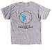 Infant loss Fundraiser, a Sport Grey Classic Unisex Tee (back-view)