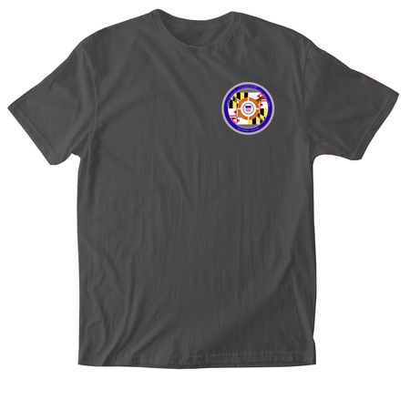 Volunteer, a Charcoal Softstyle Cotton Tee