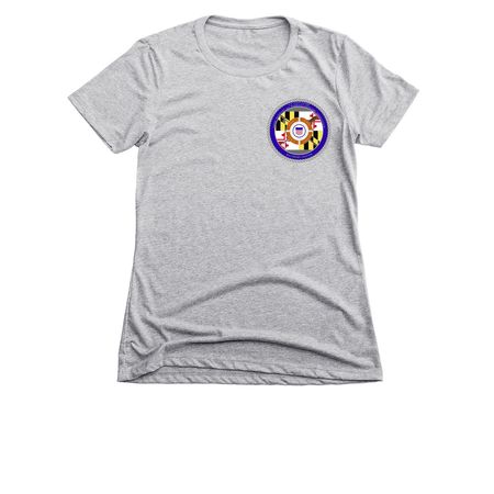 Volunteer, a Dark Heather Grey Women's Slim Fit Tee