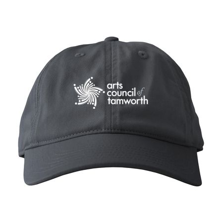 ACT Logo Hat, a Charcoal Printed Eco Baseball Cap