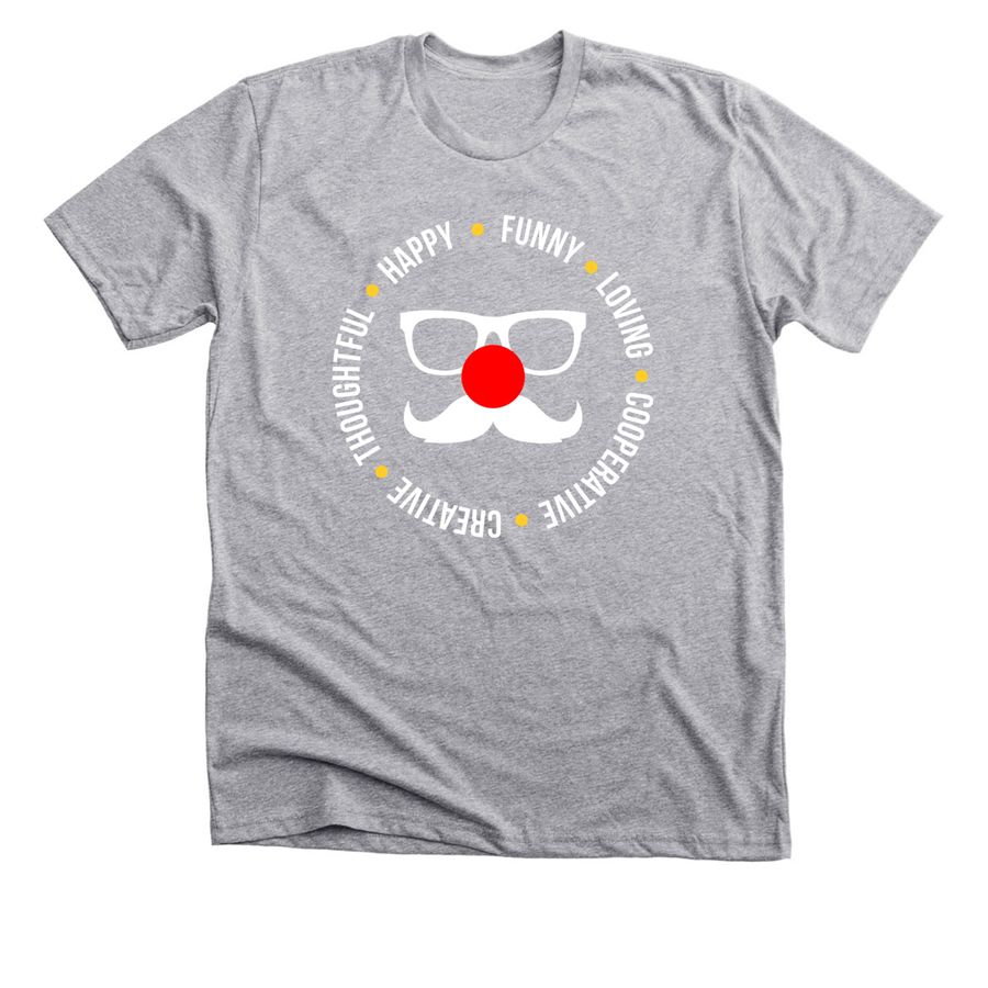 Gesundheit! Land FUNdraiser., a Athletic Heather Premium Unisex Tee