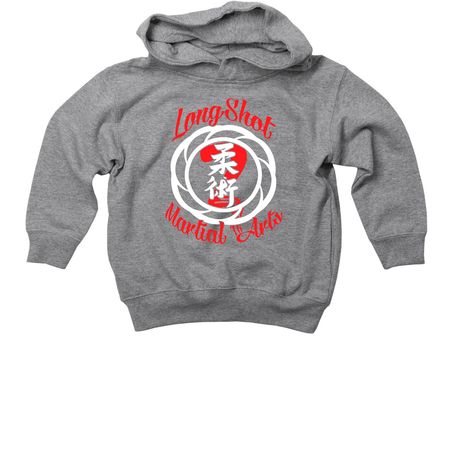 LongShot Toddlers, a Granite Heather Toddler Pullover Hoodie