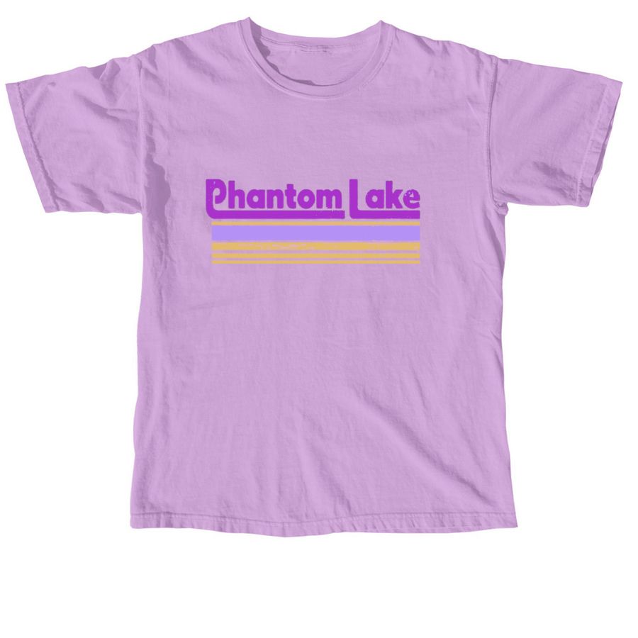 70's stripes, a Neon Violet Comfort Colors Unisex Tee