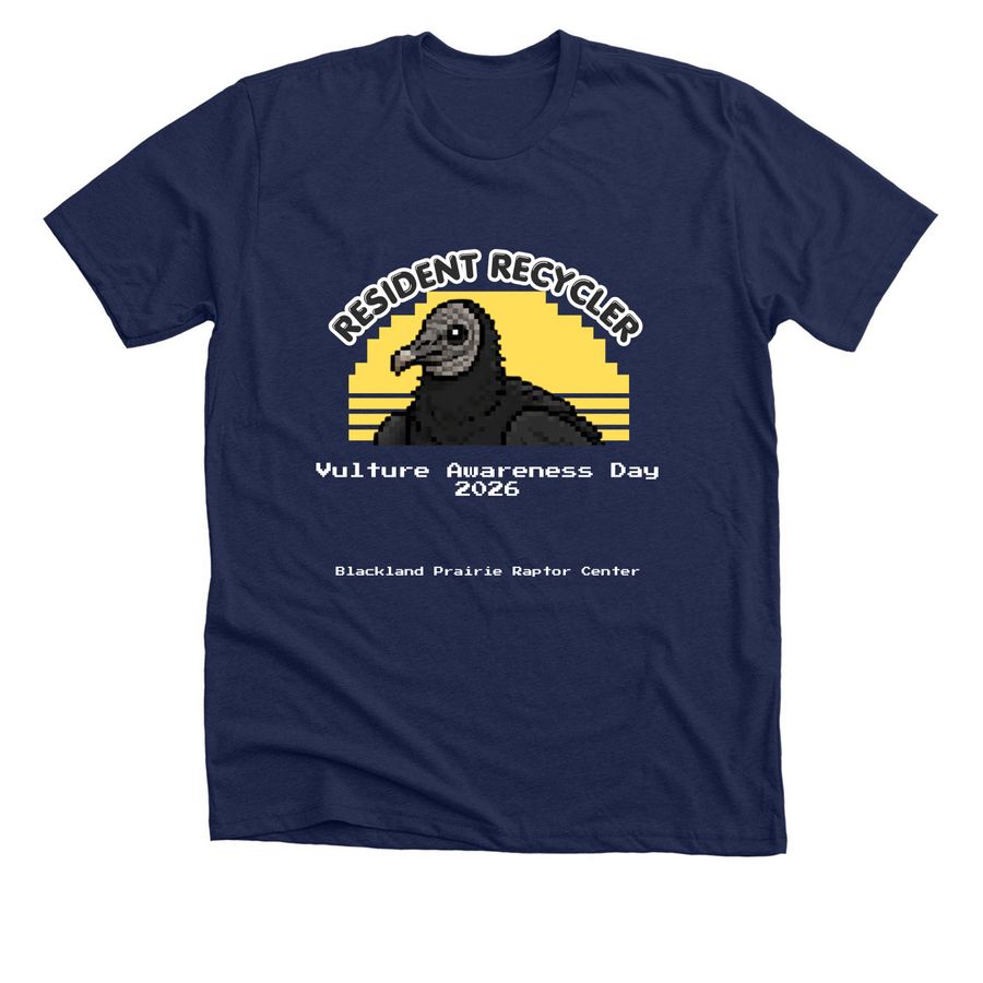 Resident Recycler, a Solid Navy Blend Premium Unisex Tee