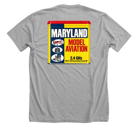 Old Bay Seasoning 2.4Ghz, a Athletic Heather Premium Unisex Tee (back-view)