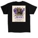 He Was More Than His Struggles..., a Black Classic Unisex Tee (back-view)