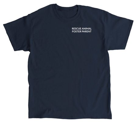 Nutrition Facts: Foster Animal Parent, a Navy Classic Unisex Tee