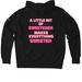 ACTIVE WEAR, a Black Nike Club Fleece Pullover Hoodie (back-view)