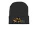 2026 APD&nbsp;SAFE&nbsp;WINTER HAT, a Black Printed Cuffed Beanie