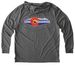 The 5 day True Grit Challenge&nbsp;, a Aluminum Grey Allmade Eco Triblend Hoodie Tee (back-view)