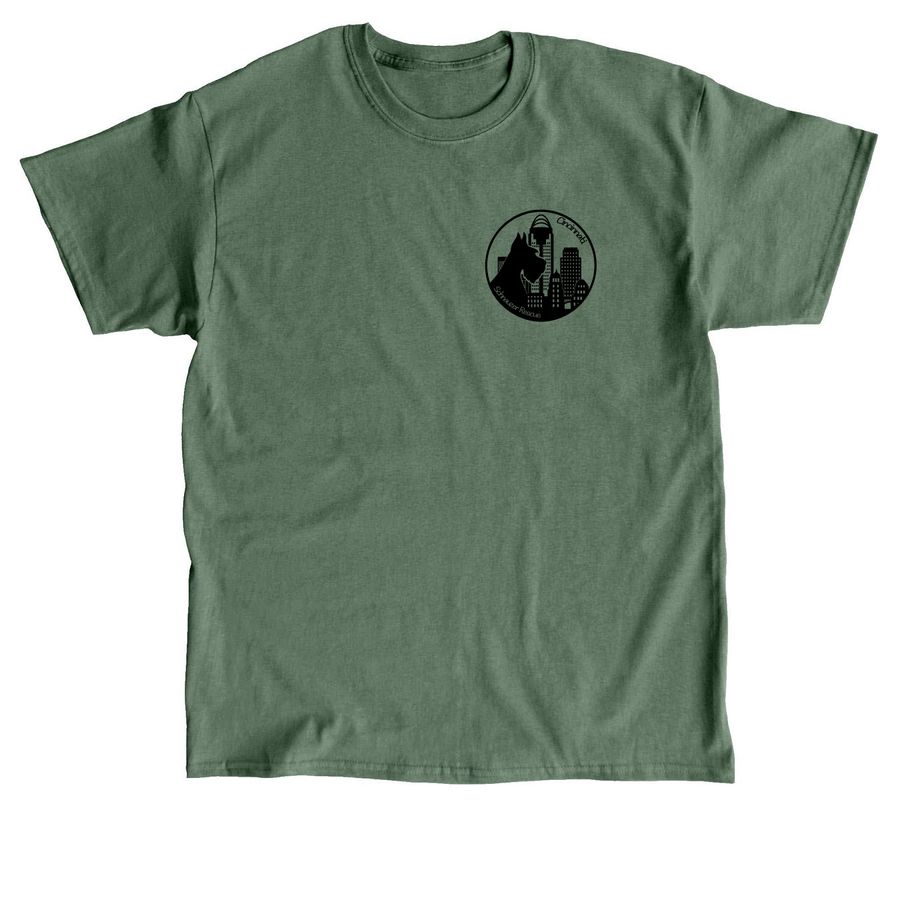 SRC apparel sale, a Military Green Classic Unisex Tee