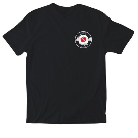 Big Apple Divers Apparel, a Black Softstyle Cotton Tee