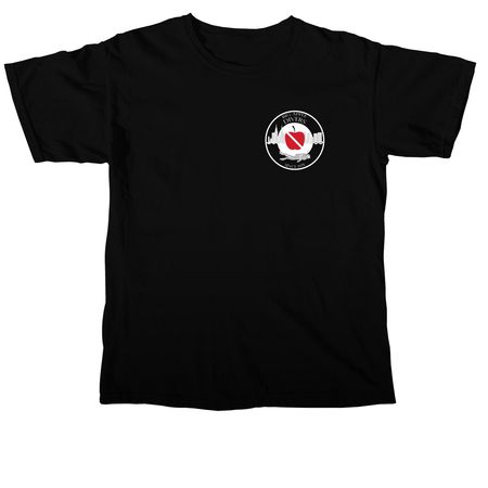 Big Apple Divers Apparel, a Black Comfort Colors Unisex Tee