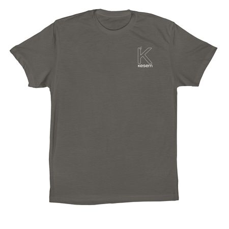 Kesem Campsite Merch 2026, a Asphalt Premium Cotton Tee