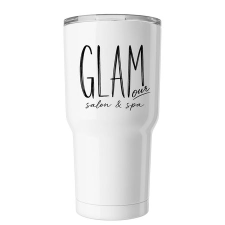 Glam Wear&nbsp;, a White Insulated Tumbler