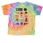 Bats Over Omaha 2026, a Eternity Youth Tie Dye Tee (back-view)