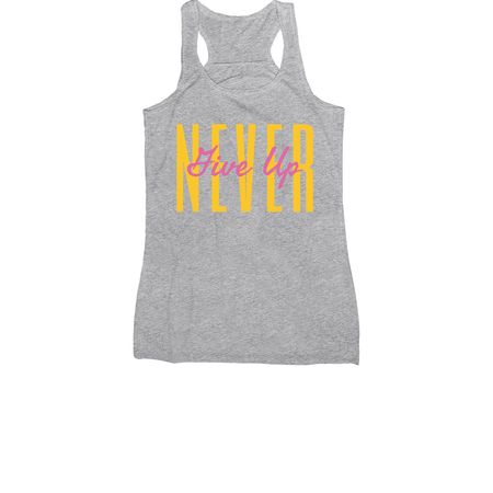 TRUSTURJOURNEY, a Athletic Heather Women's Racerback