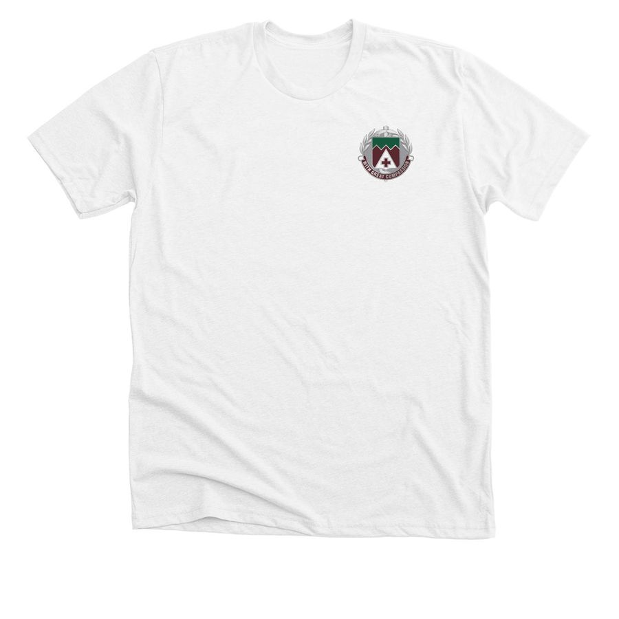 JBLM Dental Health Activity Unit Shirts&nbsp;, a Solid White Blend Premium Unisex Tee