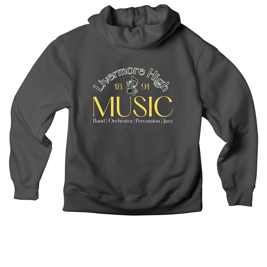 T-Shirts | Hoodies | Zip Hoodies | Tanks, a Asphalt Premium Heavyweight Pullover Hoodie (back-view)