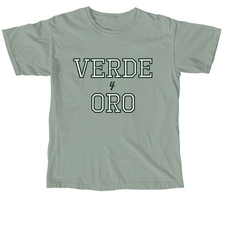 Bah?a Verde Verde y Oro Sports Green, a Bay Comfort Colors Unisex Tee