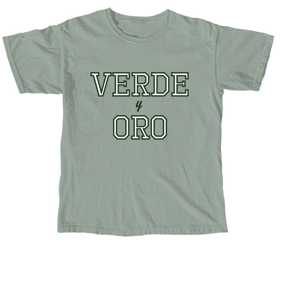 Bah?a Verde Verde y Oro Sports Green, a Bay Comfort Colors Unisex Tee