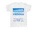 Montessori Academy of Virginia Toddler Shirt, a White Toddler Tee (back-view)