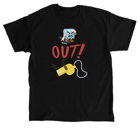ICE OUT, a Black Classic Unisex Tee