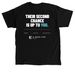 Their second chance is up to you, a Black Classic Unisex Tee