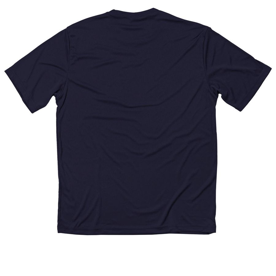 Turkey trot!&nbsp;, a True Navy Classic Performance Tee (back-view)